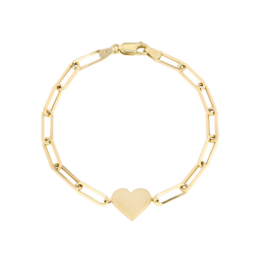 Heart Charm Bracelet